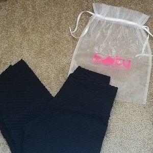 Booty by Brabants Cropped Croco Skin Black